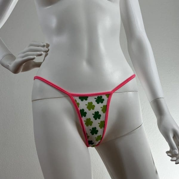 Lucky Charm Wrap Bikini with Matching G-String - Image 5