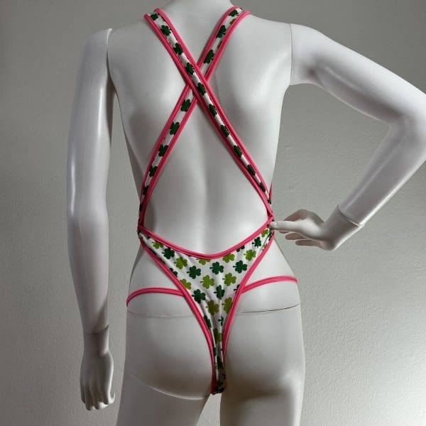 Lucky Charm Wrap Bikini with Matching G-String - Image 4