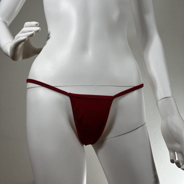 Red Paradise Wrap Bikini - Includes Matching G-String - Image 7