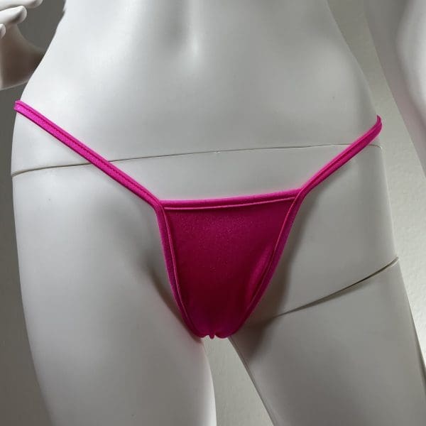 Pink Paradise Wrap Bikini - Includes Matching G-String - Image 5