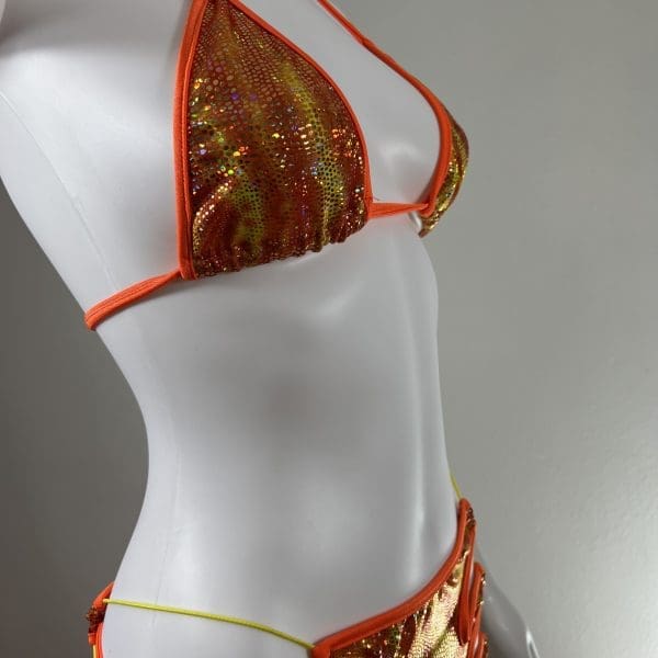 Cosmic Sunset Zig Zag with Matching G-String - Image 3