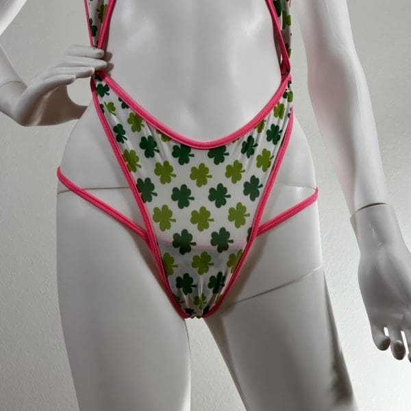 Lucky Charm Wrap Bikini with Matching G-String - Image 3