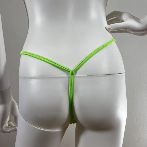 Metallic Neon Green Short Set - 3 Piece Set - Image 5