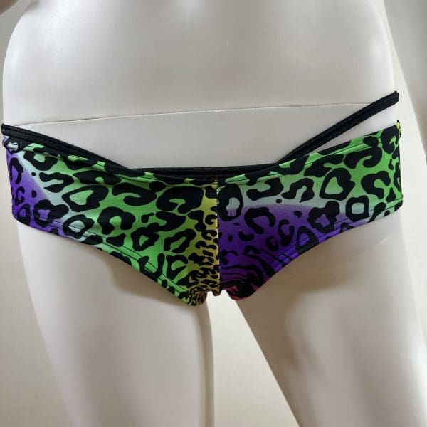 Neon Animal Print Short Set - 3 Piece Set - Image 8