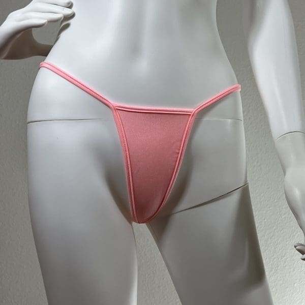 Blush Pink Wrap Bikini with Matching G-String - Image 6