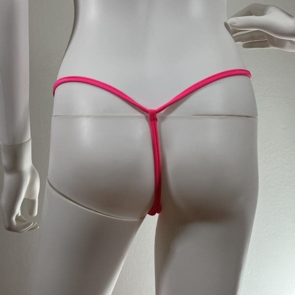 Pink Paradise Wrap Bikini - Includes Matching G-String - Image 6