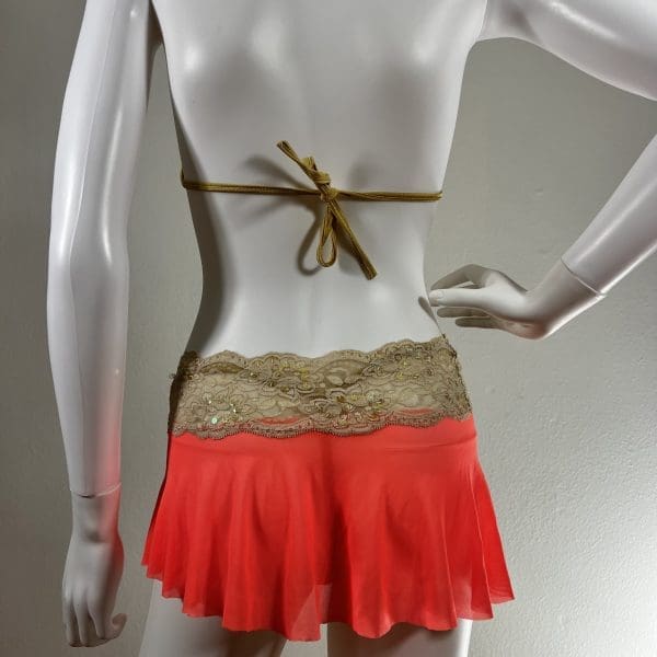 Corral Bella Skirt Set with Matching G-String - Image 3