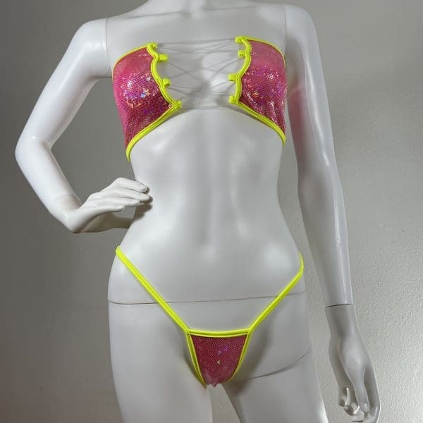 Glimmering Sunshine Bikini Set - 3 Piece Set - Image 6