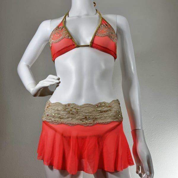 Corral Bella Skirt Set with Matching G-String